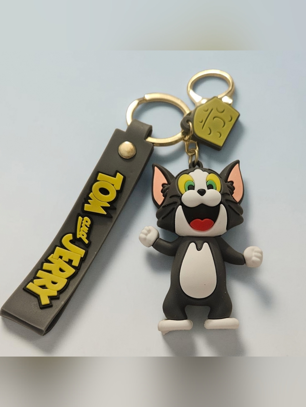 🚨5/$25 Tom 3D Keychain Purse Charm From The Tom & Jerry Series